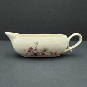Canonsburg Pottery Wild Clover Gravy Boat Allegheny Ware Wild Clover Sauce Boat
